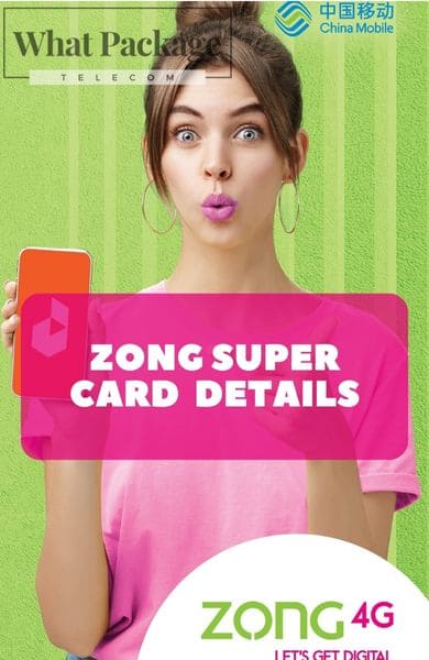Zong Monthly Super Card Detail