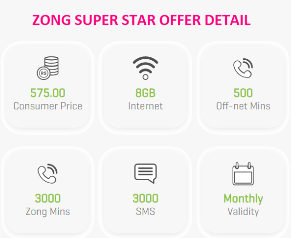 zong super star offer details