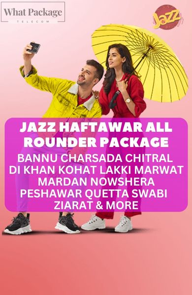 Jazz Haftawar All Rounder Package Code and Details