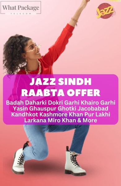 Jazz Sindh Offer Weekly - Sindh Raabta Offer