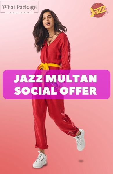 Jazz WhatsApp Facebook Monthly Package Code and Details