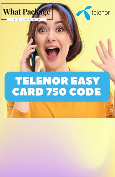 Telenor Easy Card 750 Code and Details