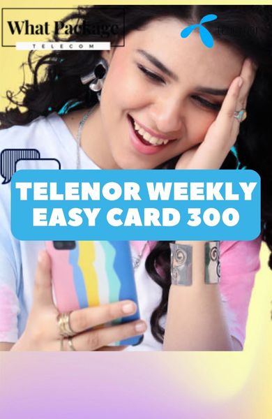 Telenor Weekly Easy Card 300 Code and Details