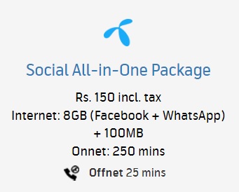  Telenor Social All in One Package Details
