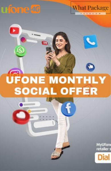 Ufone Social Monthly Package Details