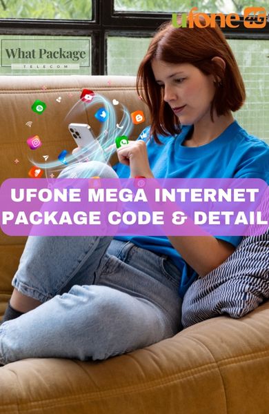 Ufone Daily Mega Internet Package Code and Detail