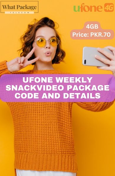 Ufone Weekly Snack Video Package Code